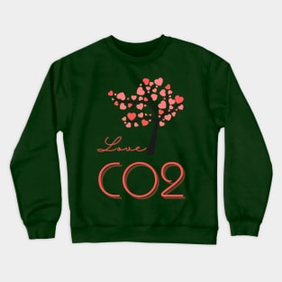 I love co2 Crewneck Sweatshirt